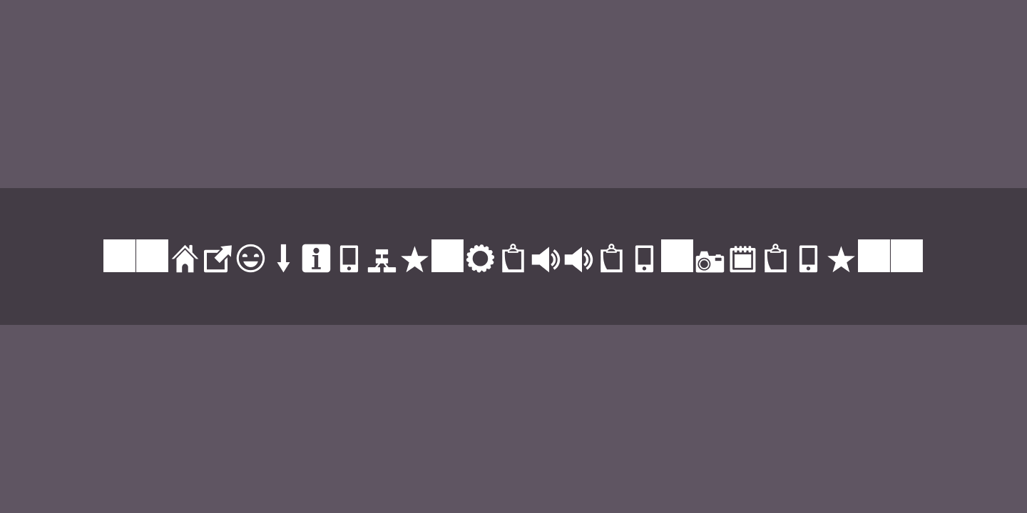Heydings Common Icons